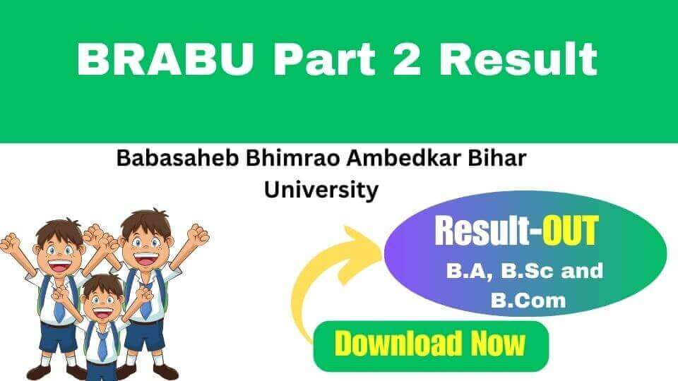 BRABU Part 2 Result 2021-2024 | BA, B.sc & B.com - Learnsab